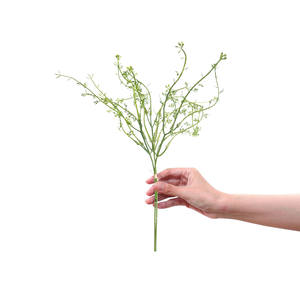 Grama Artificial Rosa, Comprimento de Cerca de 40CM, Simula Material Auxiliar para Buquês - Product Image 6