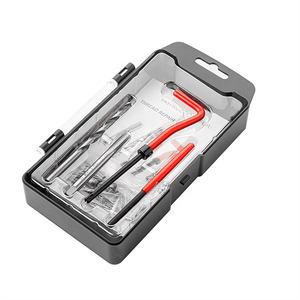 Outil de réparation de filetage métrique <span class=keywords><strong>M6</strong></span> x 1.0 Perceuse <span class=keywords><strong>Helicoil</strong></span> Bit Tap Kit d'installation d'insertion filetée - Product Image 1