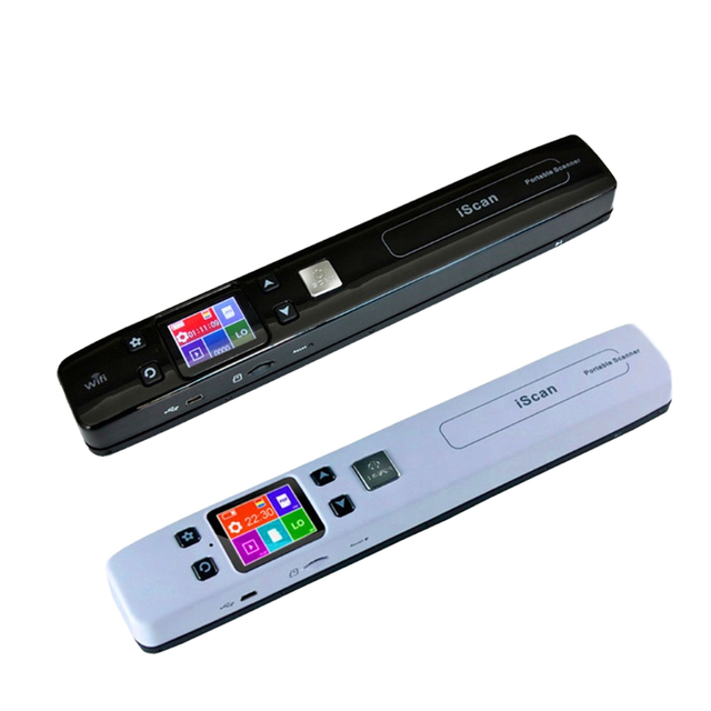 GZLANU Portable Mini Book Image Document Scanner 1050DPI HD Color USB/WiFi 820mAh Battery JPG/PDF Office Use in Stock