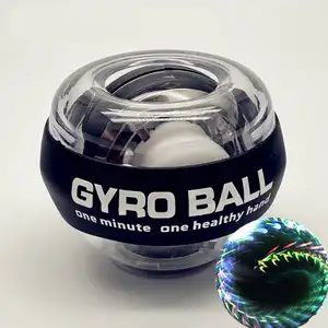 New Product LED Wrist Strengthening Wrist Gyro Spinner Hand Exercises Ball Wrist Return Ball