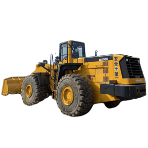Le nouveau petit prix 95% a employé KOMATSU Wa500-3 le chargeur d'avant de la roue 50ton Le Japon original a fait la basse heure de bon état! - Product Image 1