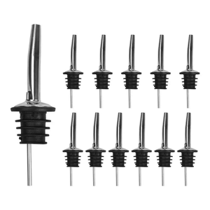 ที่เทไวน์จุกขวดและจุกรินไวน์ทรงเรียวฝาปิดกันฝุ่นอุปกรณ์เสริมไวน์ตามสั่ง - Product Image 4