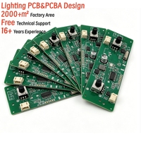 Zhuning OEM ODM, carte de commande LED personnalisée, composants électroniques, carte de circuit imprimé LED, personnalisation à guichet unique, fabricant de circuits imprimés