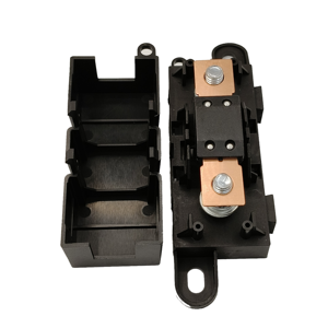 Fusible MEGA AMG à courant élevé 200 ampères pour montage de boulon de batterie automobile pour <span class=keywords><strong>voiture</strong></span> camion Construction véhicule Bus RV bateau-plastique - Product Image 1
