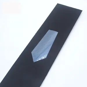 Custom Silk Tie Necktie Flat Envelope Box Kraft Paper PVC mit Transparent Window 15-20 Days Acceptable Recyclable HXD-A1123