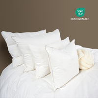 Oreiller Inserts 45*45cm 16x16 18x18 20x20 Toutes Les Tailles Coton Organique Tissu Canapé carré Coussin Intérieur Jeté En Gros