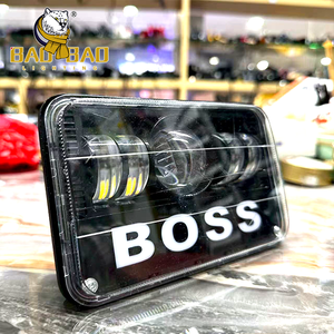 BAOBAO Faro LED Rectangular de Repuesto para Motocicleta de 5 Pulgadas, 12V, Rojo, Azul, Blanco Intermitente, para <span class=keywords><strong>HONDA</strong></span> CG CG125 CD70 CN CT - Product Image 6