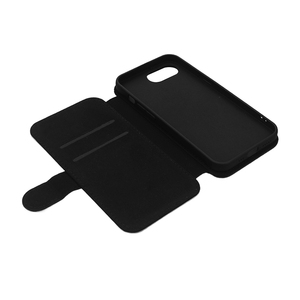 Tự làm Trống Tùy Chỉnh PU da lật điện thoại ví thăng hoa trường hợp điện thoại khe cắm thẻ đứng chủ với TPU cho iPhone se4 15 - Product Image 4