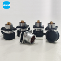 Connecteur femelle étanche industriel WEIPU IP67 série SF12 SF1213-P6, type balle, droit, 6 broches, compact, verrouillage Push-Pull