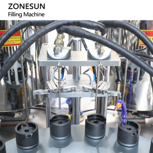 ZONESUN, bomba de pistón Servo automática para cosméticos, base de 2 colores, pasta de brillo de labios, mezcla de calentamiento, máquina de llenado de remolino - Product Image 4