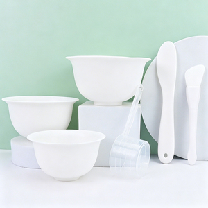 Juego de tazas para mascarillas DIY del fabricante, herramienta para el cuidado facial, para aplicar y mezclar mascarillas, espátula para mascarillas faciales DIY - Product Image 1
