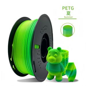 Filament PETG transparent 1,75 mm 1 kg Haute transparence pour la décoration d'abat-jour Compatible avec Bambu Lab Creality - Product Image 5
