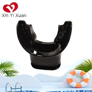 Équipement de sport aquatique d'extérieur en stock d'usine, tuba de plongée, tuba de plongée en apnée, type silicone transparent, pour enfant - Product Image 4