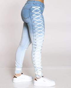 Calidad lado del cordón pantalones vaqueros para un excelente estilo y  comodidad - Alibaba.com