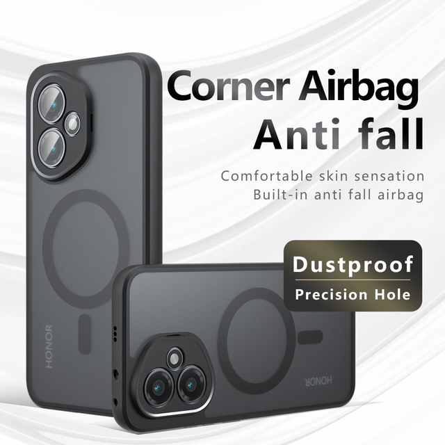 Best Quality Matte Skin Friendly TPU Crossbody Bag for Honor 400/40 Pro Protection Fashion Magnetic