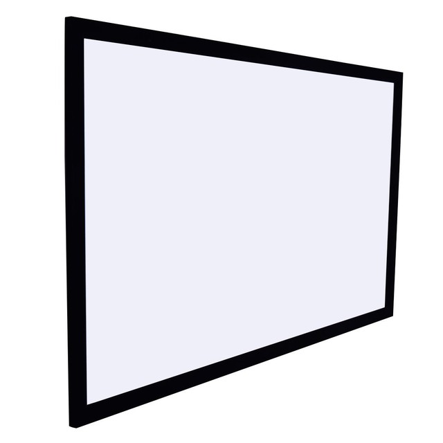 JAVES FFS 120" 150" 135inch 16:9 High Gain HD Ready Fixed Frame 9cm Black PVC Projector Screen CE Certified 2-Year Warranty