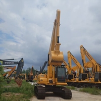 Excavadora Hidráulica Usada Komatsu PC220 de 22 Toneladas, Excavadora Mediana Komatsu PC220, Bomba de Caja de Cambios, Rodamiento, Precio Más Bajo, Barato