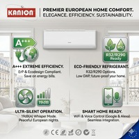 Climatiseur Kanion ECO-Friendly, norme européenne, commande Wifi, 3,5 kW, 12000 BTU, pompe à chaleur, CE ROHS ERP, climatiseur à inverter