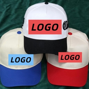 Casquettes de baseball brodées 3D personnalisées en gros, casquettes de baseball de haute qualité 100% coton, casquettes de baseball premium à 5 panneaux - Product Image 1