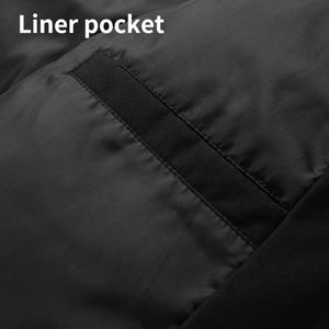 Chaqueta Acolchada de Invierno para Hombre, Talla Grande, Gruesa y Cálida, con Cuello Alto y Logotipo Personalizado, Servicio OEM - Product Image 6