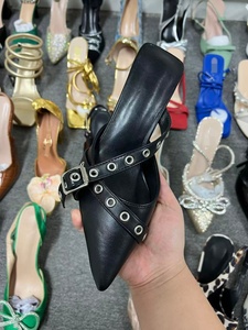 <span class=keywords><strong>Sandali</strong></span> con Tacco Alto da Donna Nuova Moda Scarpe da Festa di Alta Qualità Design Misto Vendita all'Ingrosso - Product Image 6