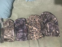 Camuflaje protector facial completo pasamontañas gorra de protección solar táctica para bicicleta caza deporte bicicleta montar