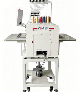 YBAO Nueva Máquina de Bordar Industrial de Una Sola Aguja y Cabezal, de Alta Velocidad, Automática, Programable y Computarizada, de Cama Plana para Metal - Product Image 5