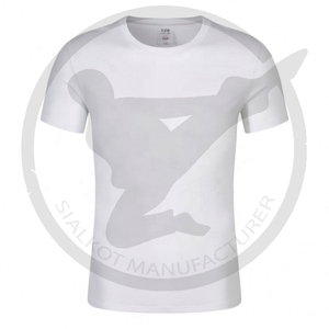 เสื้อยืดผู้ชายผ้าออกซ์ฟอร์ดแขนสั้นไซส์ใหญ่ ระบายอากาศได้ดี พิมพ์ลายซิลค์สกรีนตามแบบสั่งทำจากโรงงานเซียลคอต - Product Image 1