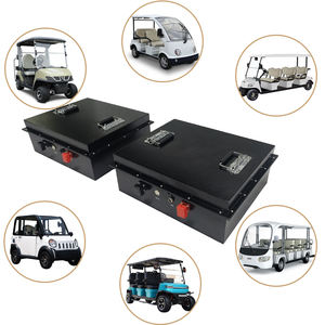 Batería de Carro de Golf Impermeable IP65 para EZGO Club Car <span class=keywords><strong>Yamaha</strong></span> con BMS de 200A 36V (38.4V) 100Ah/105Ah, Batería de Litio para Carro de Golf - Product Image 1