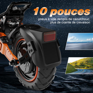 Patinete Eléctrico Urbano RCB D7 con Certificación CE, Motor sin Escobillas de 48V 500W, Aleación de Aluminio Ligera, Impermeable, Plegable, Carga de 150 kg, 45 km/h - Product Image 5