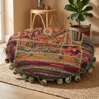 Bantal Duduk Rajut Tangan Desainer Terlaris 2017, 100% Katun, Dapat Dilepas, Dapat Dicuci, Warna Dapat Disesuaikan untuk Rumah/Mobil/Kantor