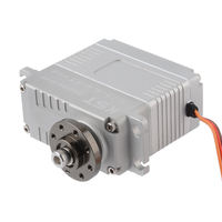 Moteur servo brushless haute pression KST X25-8.4-65 2.0 78kg 0.18s (alliage d'aluminium et acier trempé) pour l'industrie des drones de grande taille