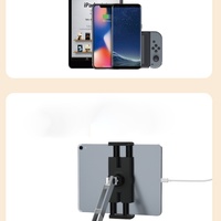 Support de bureau articulé flexible OEM pour téléphone et tablette, support de lit en aluminium pour appareils de 4,7 à 12,9 pouces