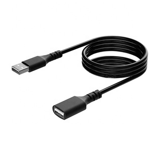 高速 USB 延长线 AM AF 4 芯双屏蔽 480Mbps 电源数据线，适用于闭路电视摄像头、鼠标、键盘、打印机 - Product Image 3