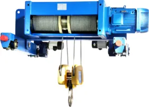 High Quality 2T 5t 3t 20t MD Type Electric Hoist Double Girder Electrical Wire Rope Hoist For Sale