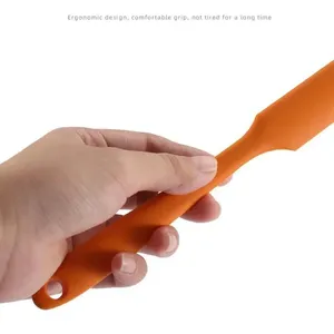 Silicone Spatula Heat Resistant Eco-Friendly Reusable Cake Cream Butter Mixing Batter Scraper Non-Stick Flexible Baking Tool - Product Image 6