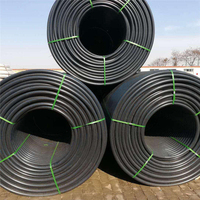 Tuyaux enroulés en PEHD durables et écologiques pour l'irrigation agricole, vente en gros, 16mm-63mm, 100m/200m, tailles personnalisables