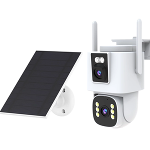 Camera năng lượng mặt trời mạng 4G với tầm nhìn ban đêm màu sắc đầy đủ, ghi hình 24 giờ, cảm biến CMOS và tùy chọn lưu trữ thẻ nhớ - Product Image 1