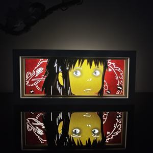 ชุดไฟแกะสลักกระดาษอนิเมะที่กำหนดเอง3D ไฟกลางคืนกรอบ <span class=keywords><strong>Kakashi</strong></span> Zorro ABS กล่องไฟอะนิเมะของขวัญที่ดีที่สุดสำหรับเพื่อน - Product Image 5