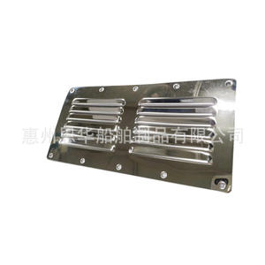 อุปกรณ์เสริมภายนอกรถบ้านสแตนเลส 304 ช่องระบายอากาศแบบแผ่นระบายความร้อน ช่องระบายอากาศ สำหรับเรือยอชท์ โดย Yacht Marine Hardware - Product Image 2