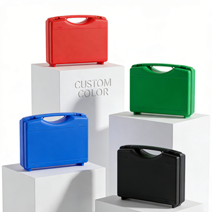 Maletín <span class=keywords><strong>de</strong></span> Plástico para <span class=keywords><strong>Herramientas</strong></span>, <span class=keywords><strong>Caja</strong></span> <span class=keywords><strong>de</strong></span> Plástico para Equipos con Esponja Antichoque - Product Image 3