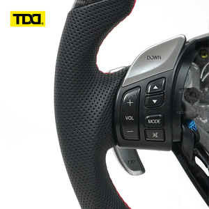 พวงมาลัยคาร์บอนไฟ LED TDD สำหรับรถยนต์มาสด้า 3 มาสด้า 6 CX5 RX7 CX-4 CX-5 RX-7 Axela Atenza RX8 MX5 CX3 CX8 CX9 - Product Image 5