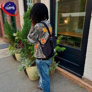 เสื้อยืดสกรีนโลโก้ของผู้ผลิต QZfso เสื้อยืดวินเทจสำหรับผู้ชายปรับแต่งได้ทุกขนาด100% บ็อกซี่260กรัม - Product Image 2