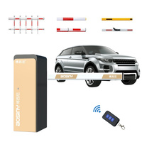 Barrière automatique intelligente à servomoteur, barrière pliante automatique en acier inoxydable IP67 DC24V pour parking et sécurité routière