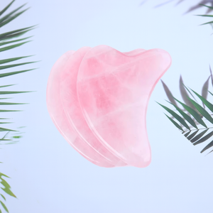 <span class=keywords><strong>Auténtico</strong></span> Grado de <span class=keywords><strong>cuarzo</strong></span> <span class=keywords><strong>rosa</strong></span> cristal <span class=keywords><strong>Gua</strong></span> <span class=keywords><strong>Sha</strong></span> Guasha Piedra <span class=keywords><strong>Rosa</strong></span> cepillo masajeadores faciales herramienta para aplicación facial - Product Image 4