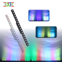 XJ Professionelle DMX Bühnenbeleuchtung 3x3 Segment-Steuerung RGBW 4-in-1 Dynamischer Pferdelauf-Effekt Aluminium Wandfluter 7200LM