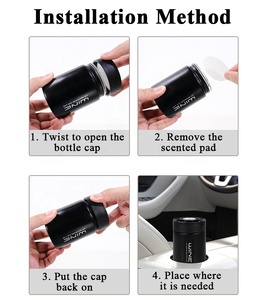 Baume solide portable pour voiture, aromathérapie, élimination des odeurs, parfum longue durée, gel multi-scénarios, parfum d'ambiance pour voiture et maison - Product Image 6