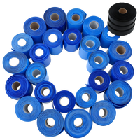 Film thermorétractable en PVC OEM personnalisé de 20-220 mm, résistant aux flammes, pour batteries, film thermorétractable en PVC pour enveloppement de cellules, film thermorétractable en PVC