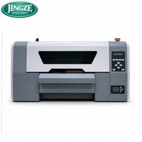 Mesin Cetak Film Transfer Panas Profesional Ukuran Kecil Single Head A3 Printer DTF untuk Pakaian Kulit