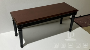 Modern Rectangular 100% Solid Wood Oak Side <b>Table</b> Small Dining <b>Table</b> Italian Small Side <b>Table</b> <b>for</b> Living Room Modern Rectangular - Product Image 4